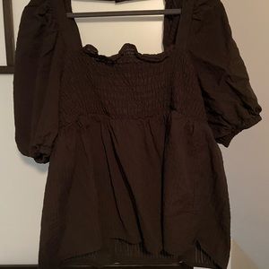 ASOS square neck top